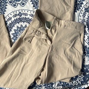 High waisted Wide Leg Beige Zara Pants